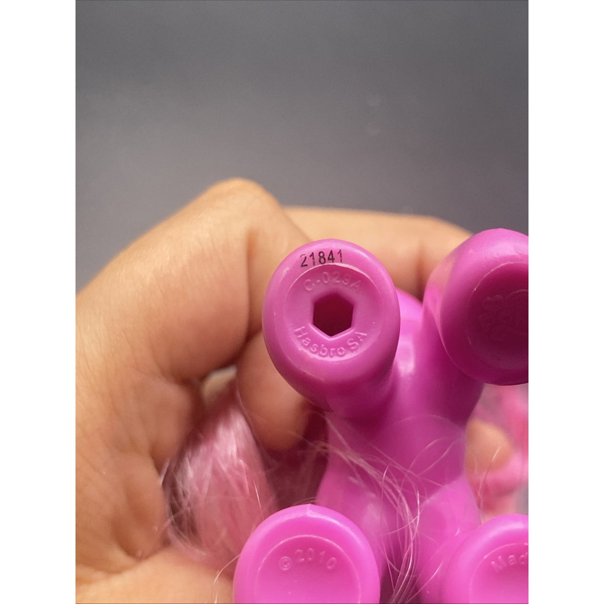 My Little Pony PINKIE PIE G4 Brushable 2010 MLP 3" Figure
