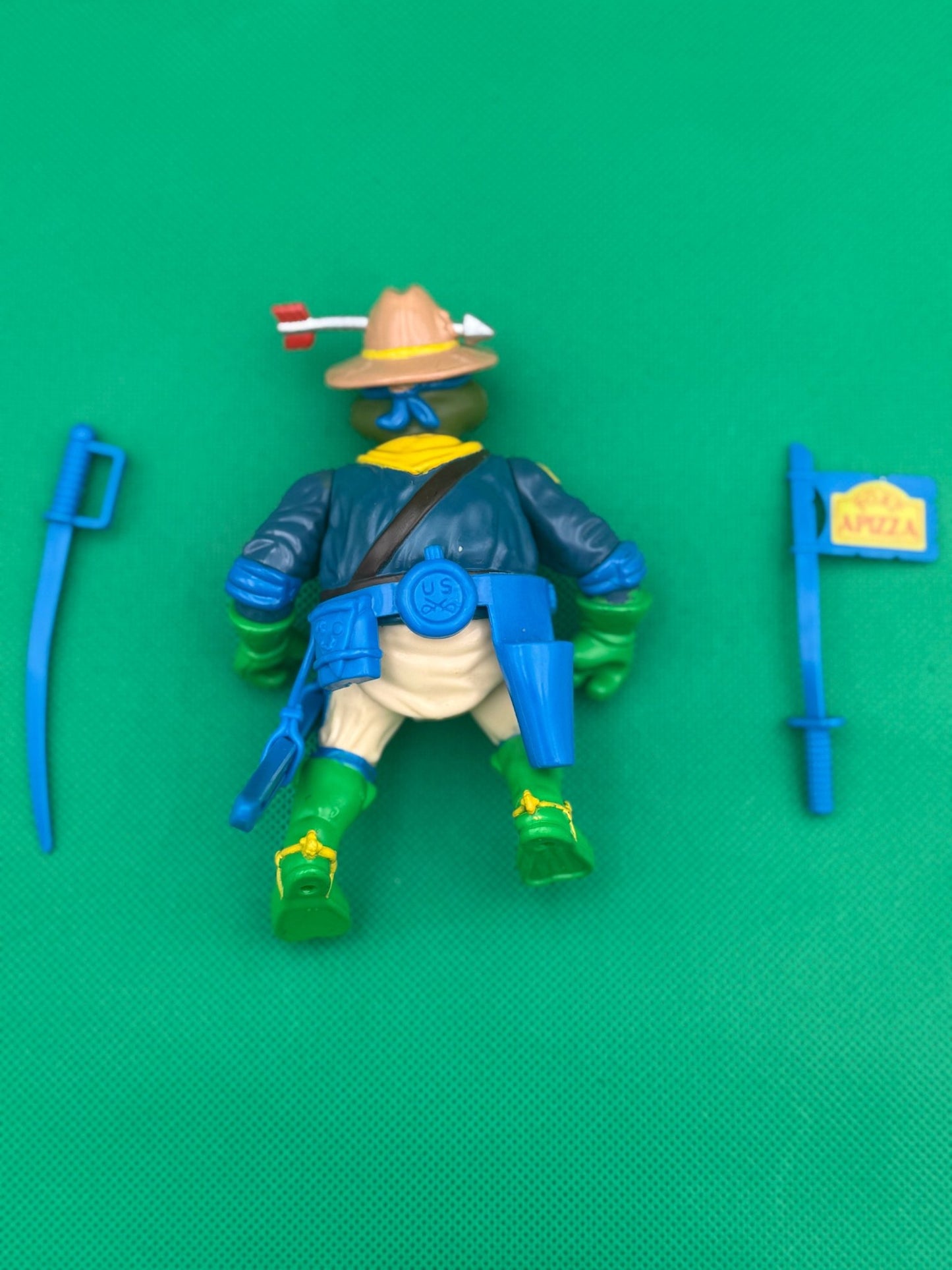 1992 Playmates TMNT Teenage Mutant Ninja Turtles Kookie Kavalry Leo Leonardo - toyscardscomics