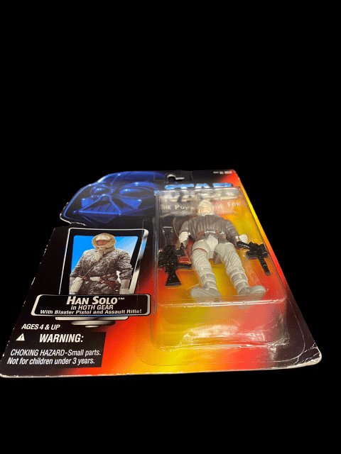 1995 - Star Wars Han Solo in Hoth Gear - MOC - toyscardscomics