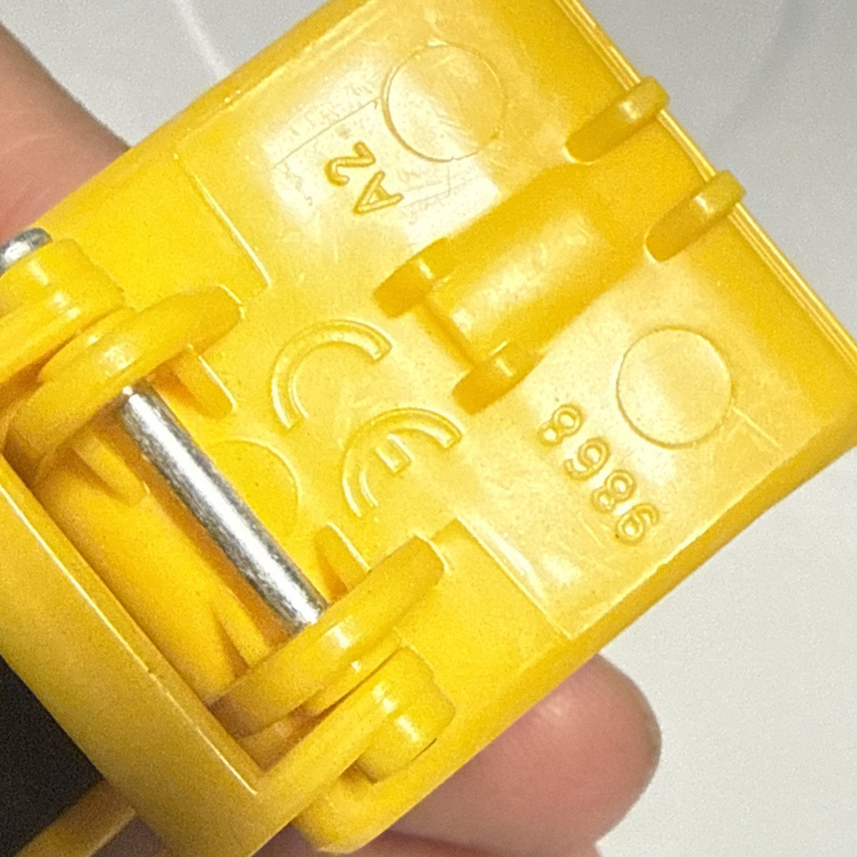 Mini Machines Vat Front Loader Backhoe 1:64 Scale Yellow Excavator