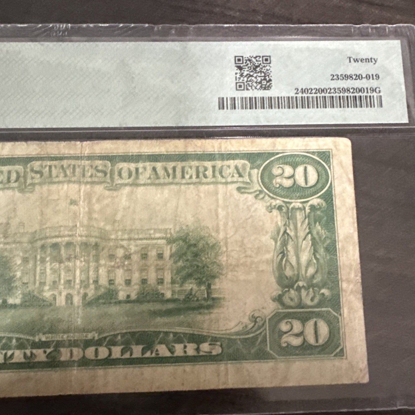 20.00 1928 Gold Certificate Fr2402PMG 20 Very Fine - toyscardscomics
