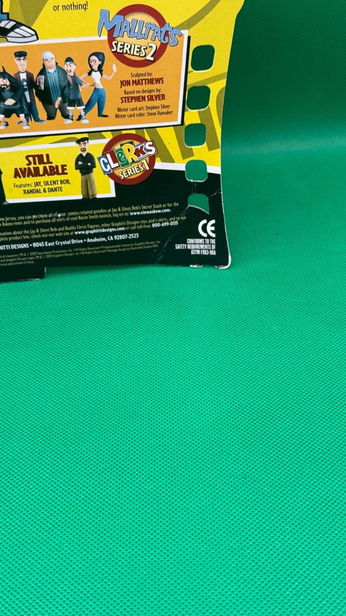 2003 Clerks InAction Figures FanBoy - toyscardscomics