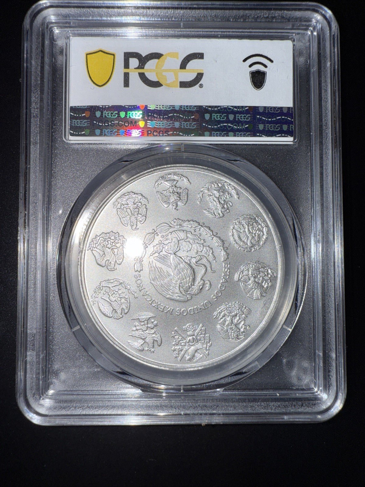 2011 Mo Mexico 1 Onza Silver Libertad MS69 PCGS Blue Label - toyscardscomics