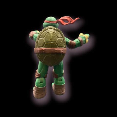 2012 Viacom Teenage Mutant Ninja Turtles TMNT RAPHAEL 4.5 inch Action Figure - toyscardscomics