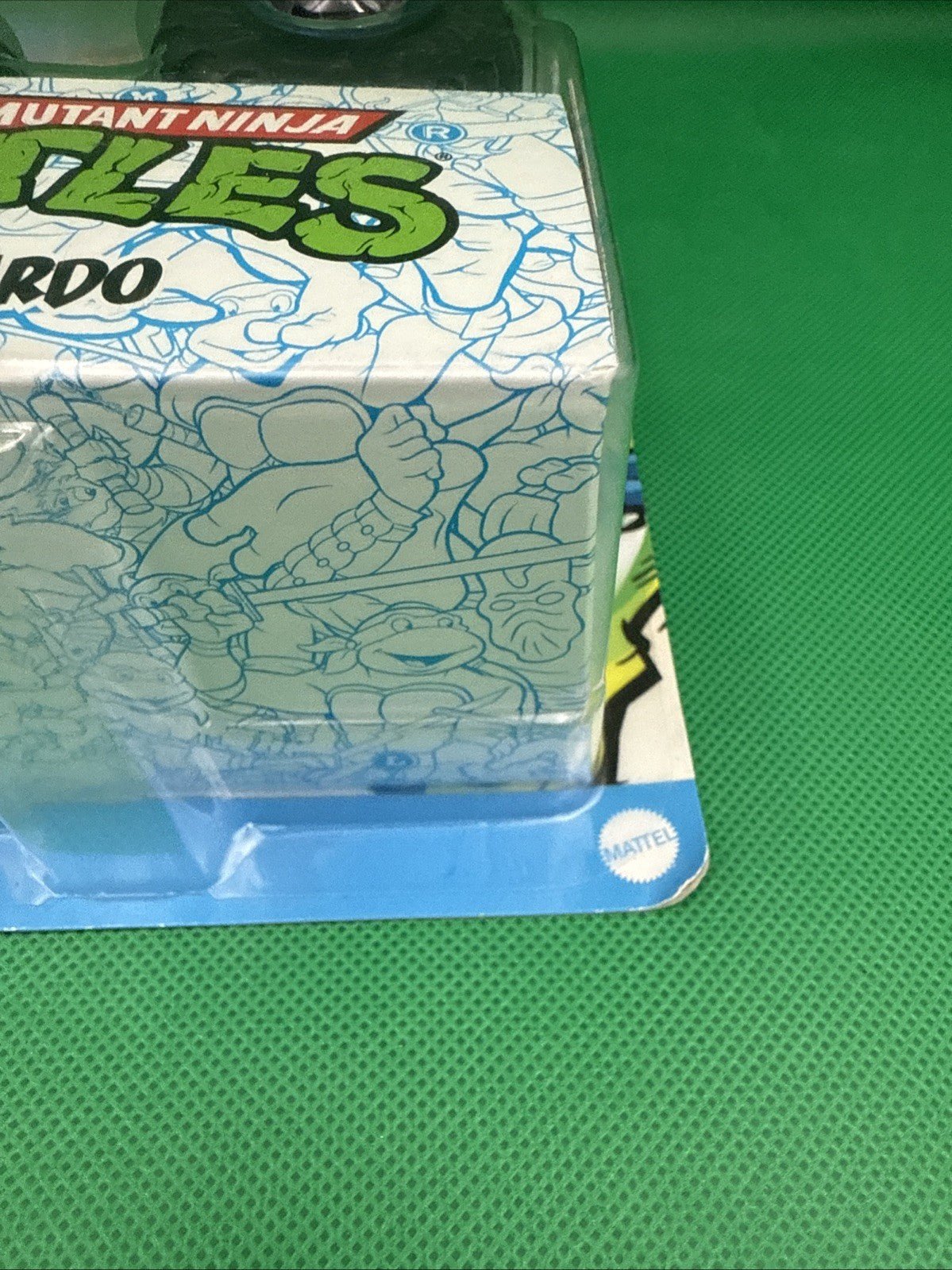 2020 Hot Wheels Monster Trucks TMNT Leonardo Character Monster Truck! - toyscardscomics