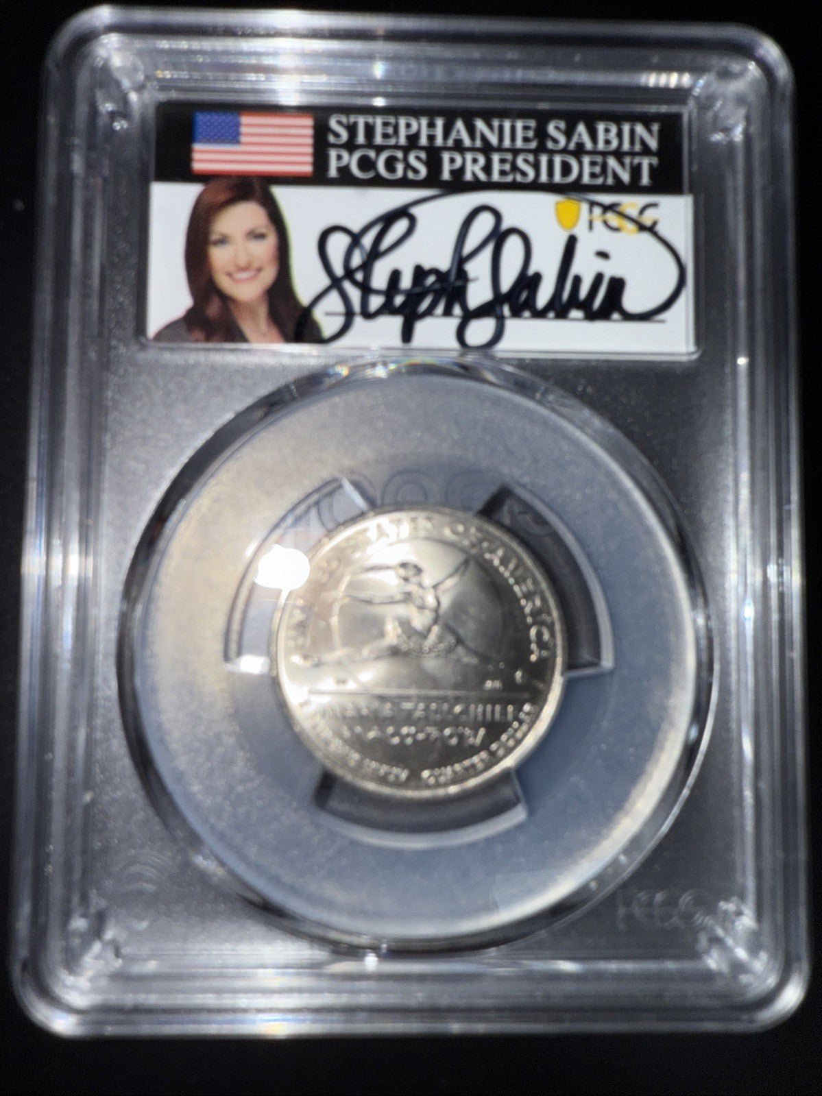 2023 P Maria Tallchief 25c PCGS MS66 American Women Quarter SIGNED BY PCGS PREZ! - toyscardscomics