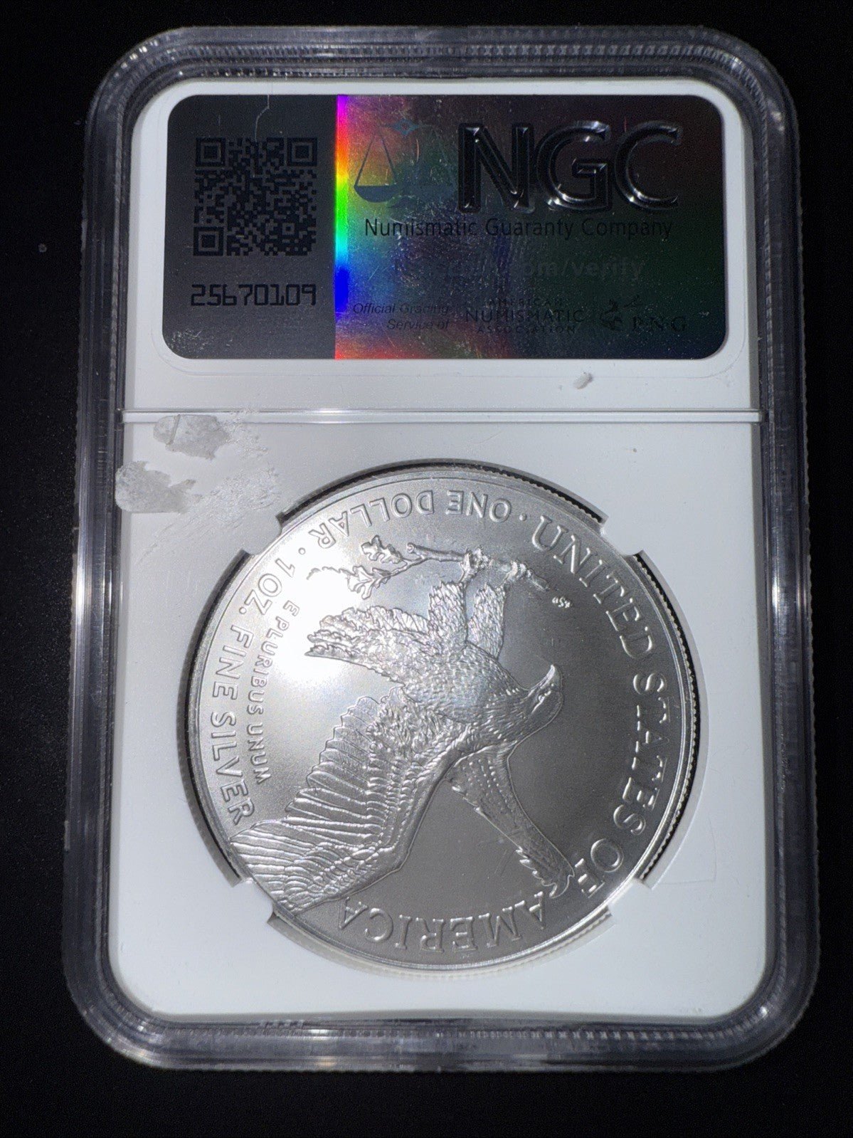 2023 Silver Eagle - NGC MS70 Early Releases - Premier Select Series - toyscardscomics