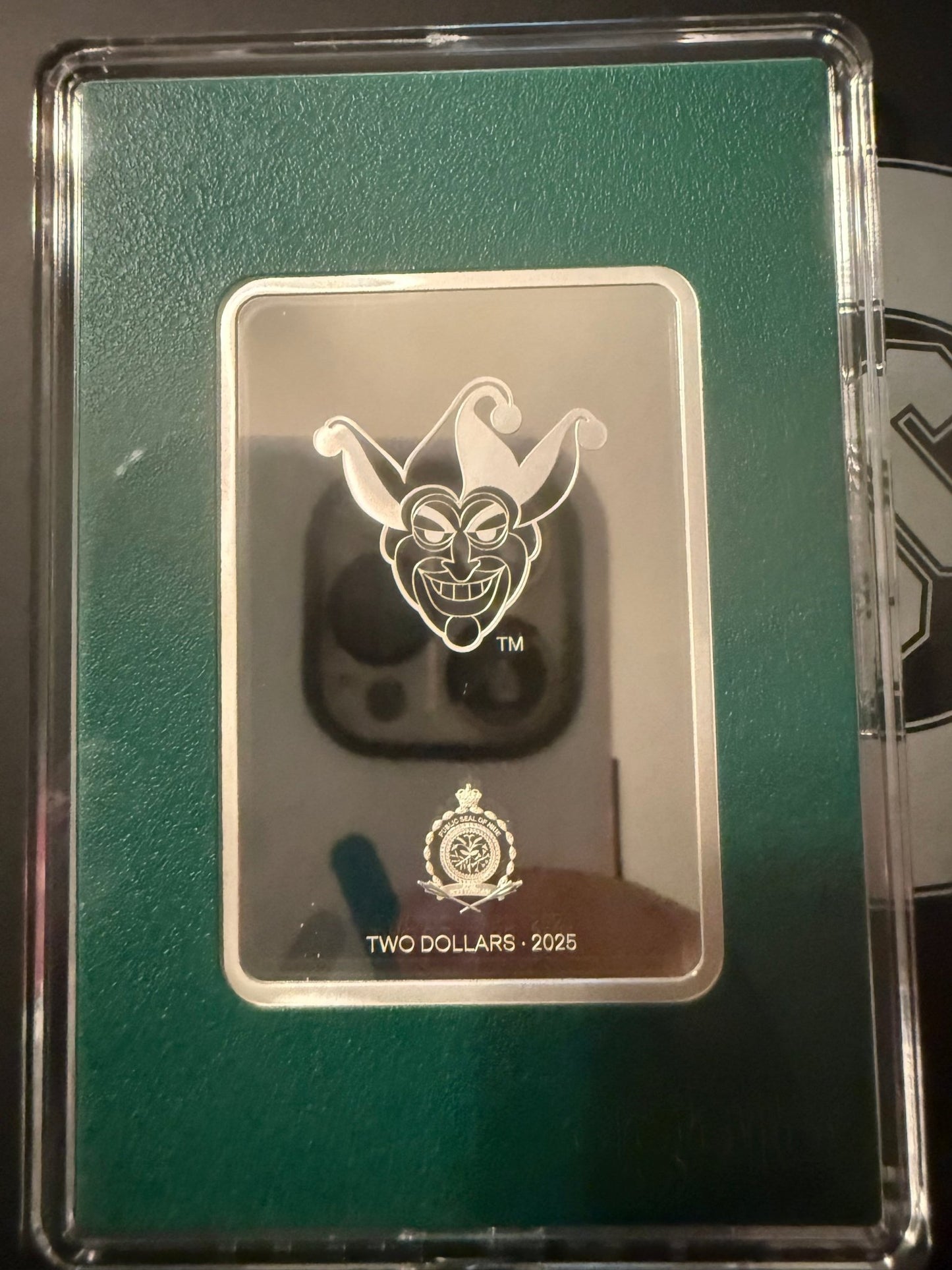 2025 Agoro The Art of DC Comics Trading Coins 1 oz Silver Proof Coin Joker 111 - toyscardscomics