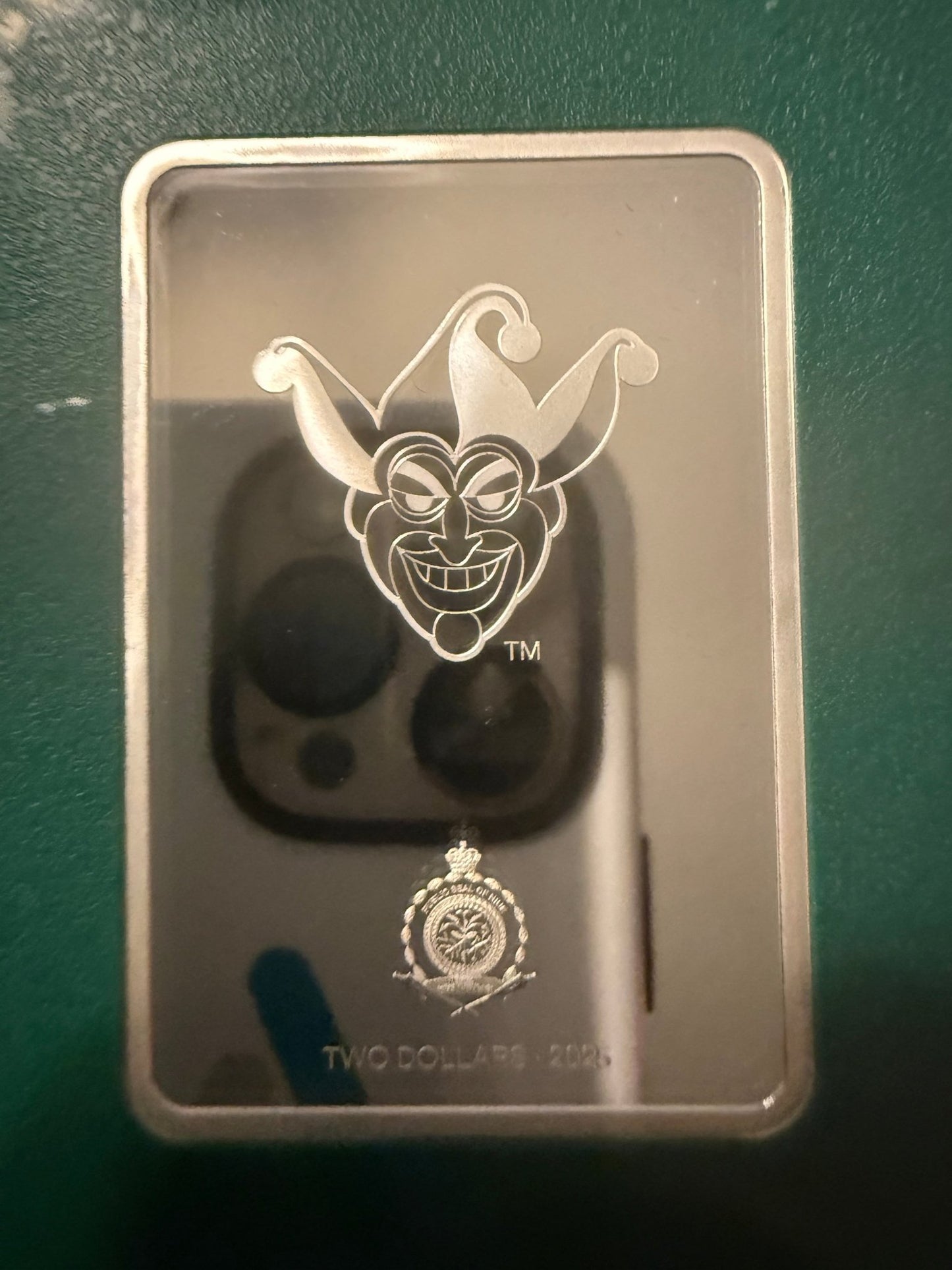 2025 Agoro The Art of DC Comics Trading Coins 1 oz Silver Proof Coin Joker 213 - toyscardscomics