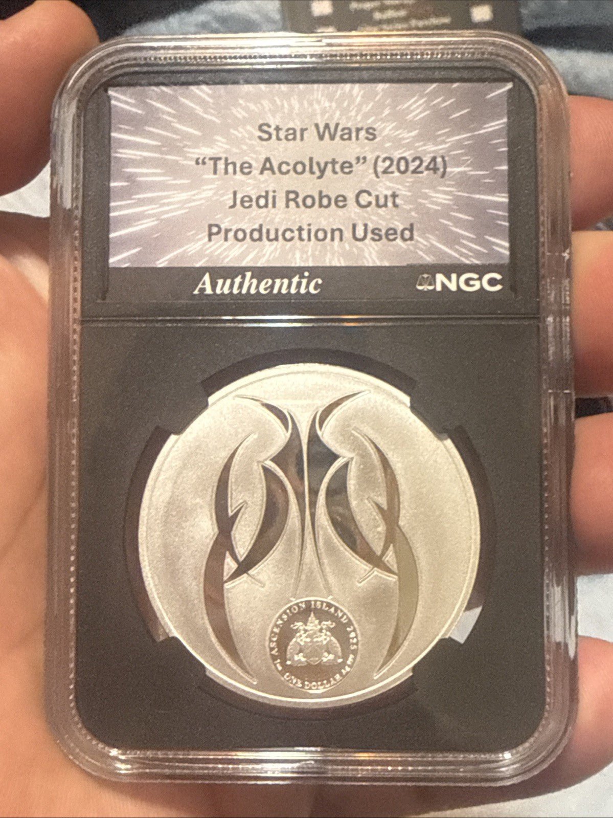 2025 ASCENSION S$1 GENERAL GRIEVOUS REVERSE PROOF 70 SILVER NGC - toyscardscomics