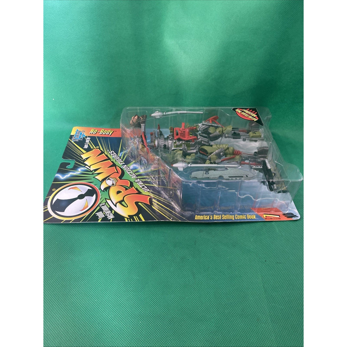 McFarlane Spawn Crutch Action Figure 1996 On Card New Sealed