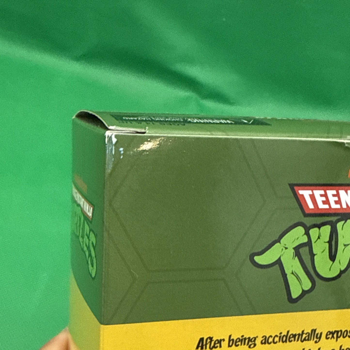 NECA TMNT Punk Raphael Action Figure, Green/Brown/Red w/ Heads Hands Bag