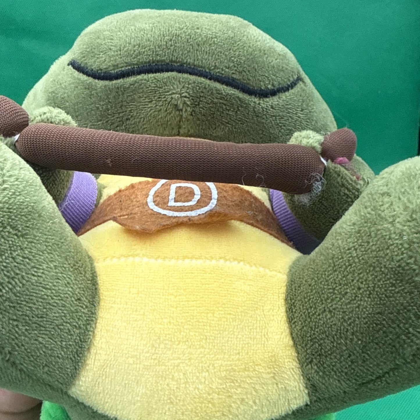 Teenage Mutant Ninja Turtles Plush Donatello 8" inch TMNT Stuffed Toy