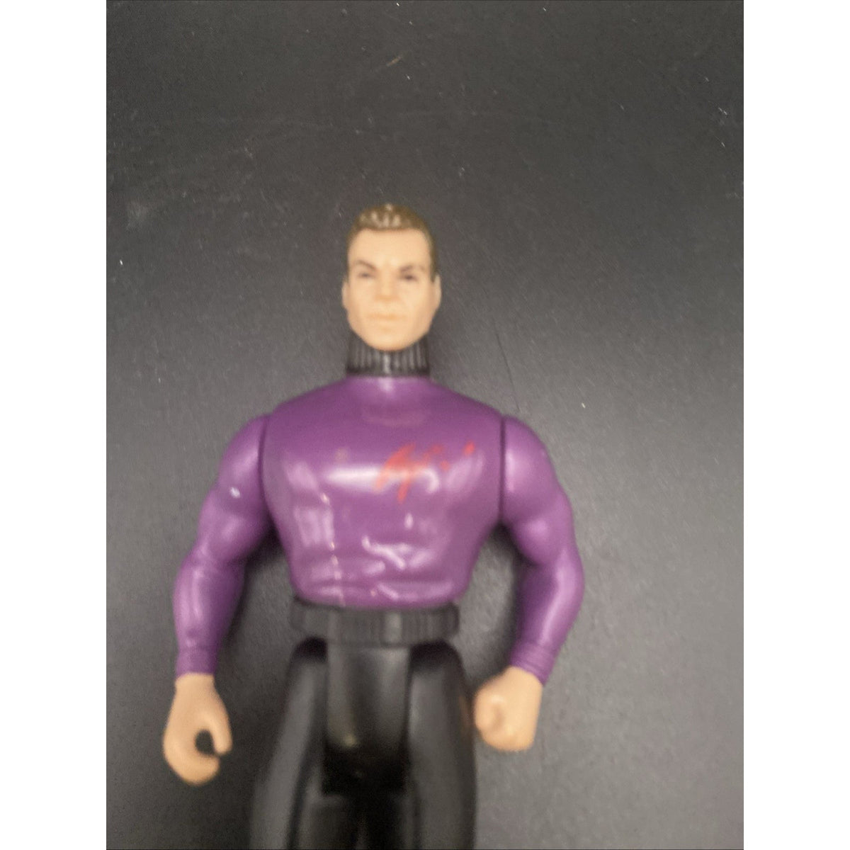 Vintage Bruce Wayne Action Figure Purple Variant Kenner Batman DC Comics Loose
