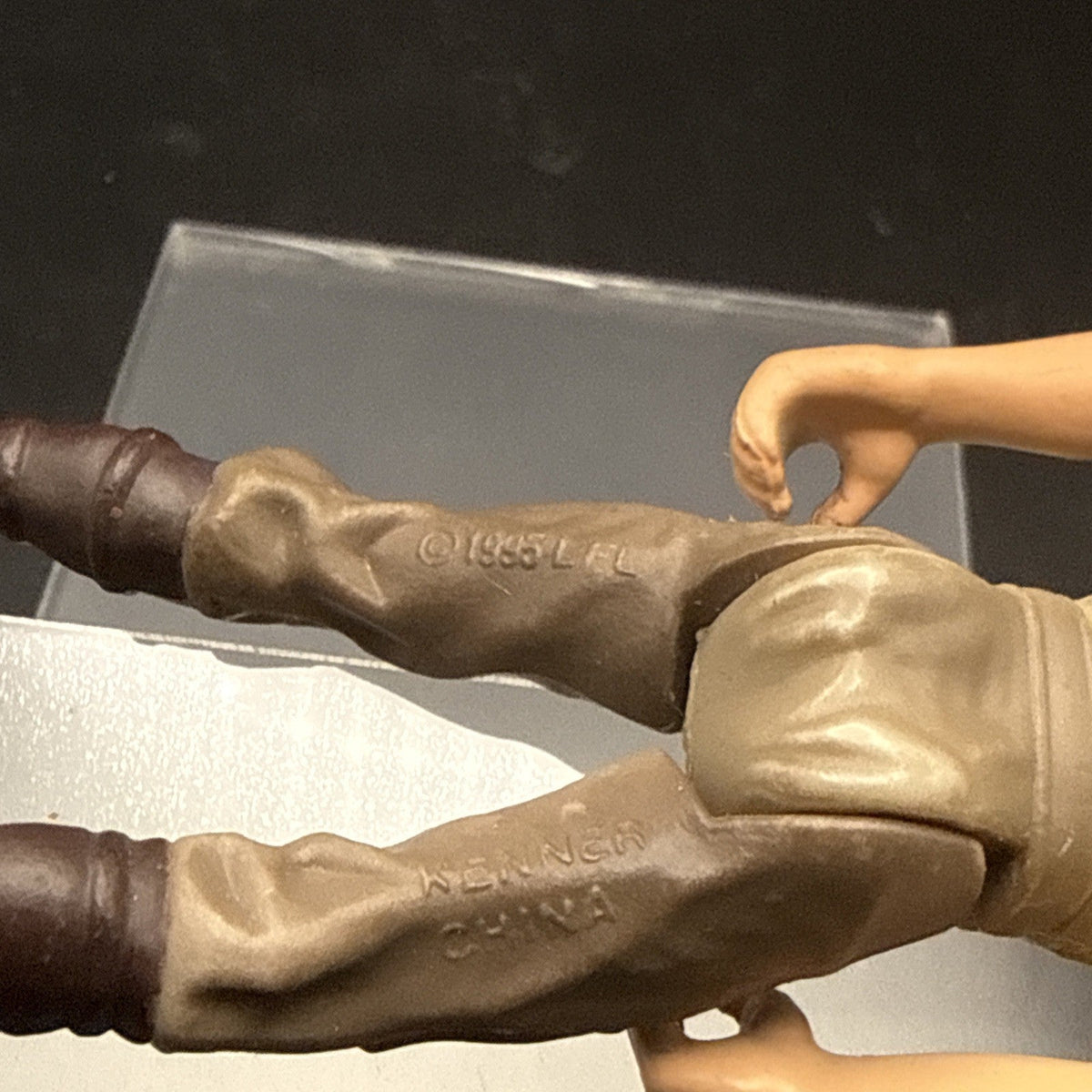 1995 Star Wars Luke Skywalker Power of the Force Degobah Fatigues Action Figure