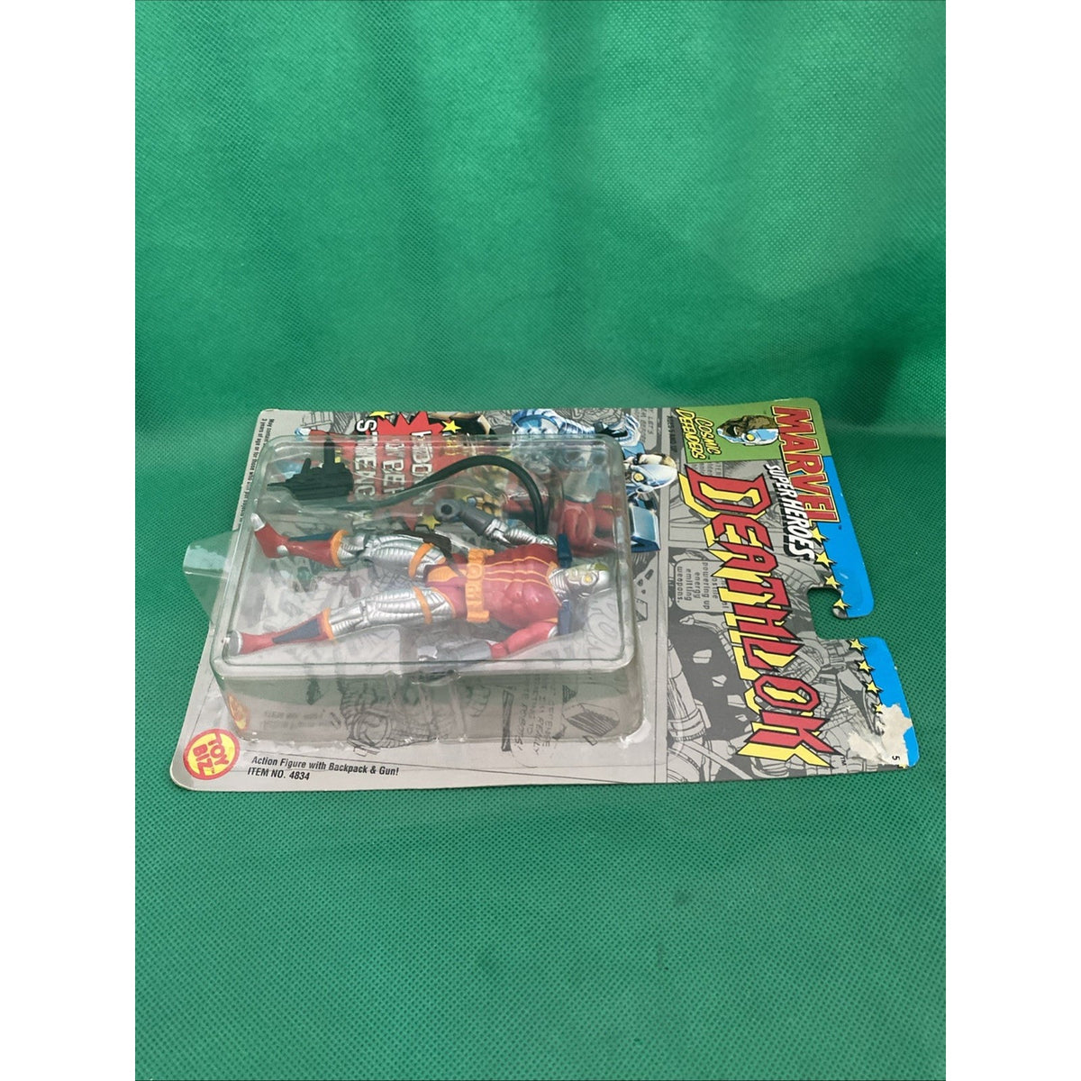 Marvel Super Heroes (1992) DEATHLOK 5" Action Figure w/Accessories! #4834