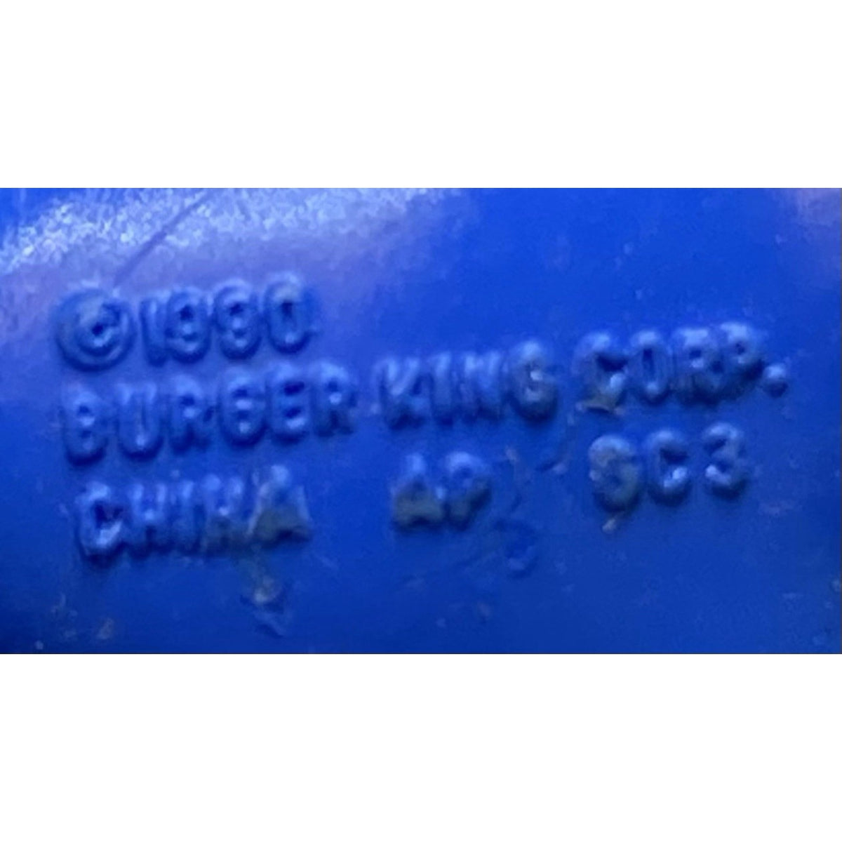 Vintage 1990 Burger King Kids Club Happy Meal Kid Vid Action Figure