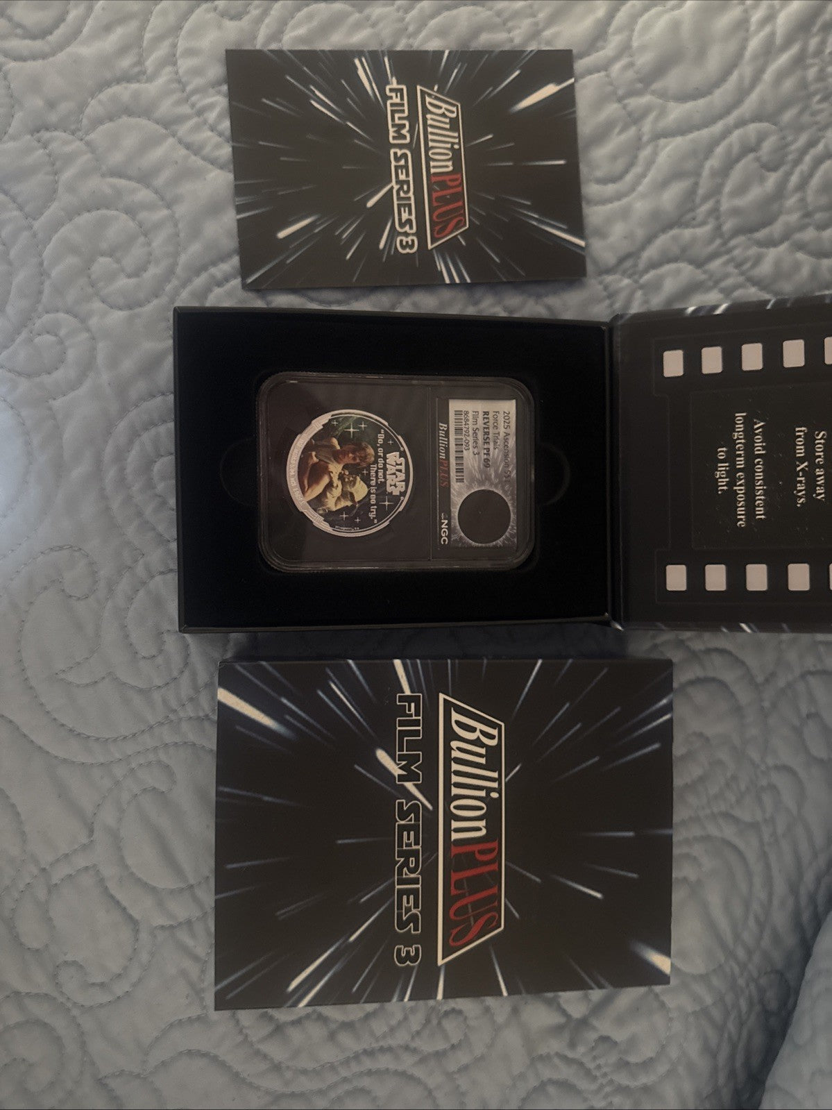 Bullion Plus Film Series 3 - Star Wars - Force Trials - 1oz Silver/Jedi Robe Cut