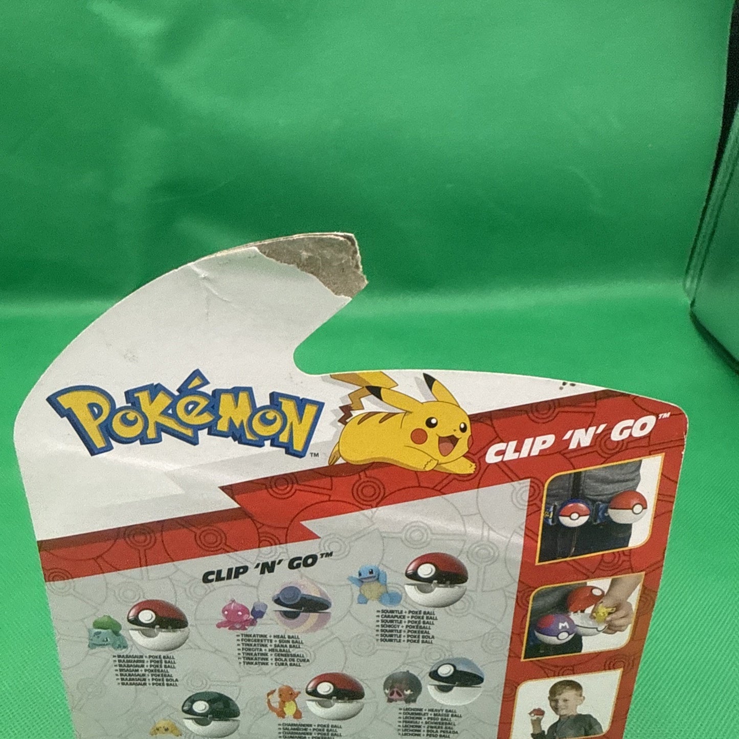 Pokemon Clip 'N' Go Bulbasaur with Poke Ball