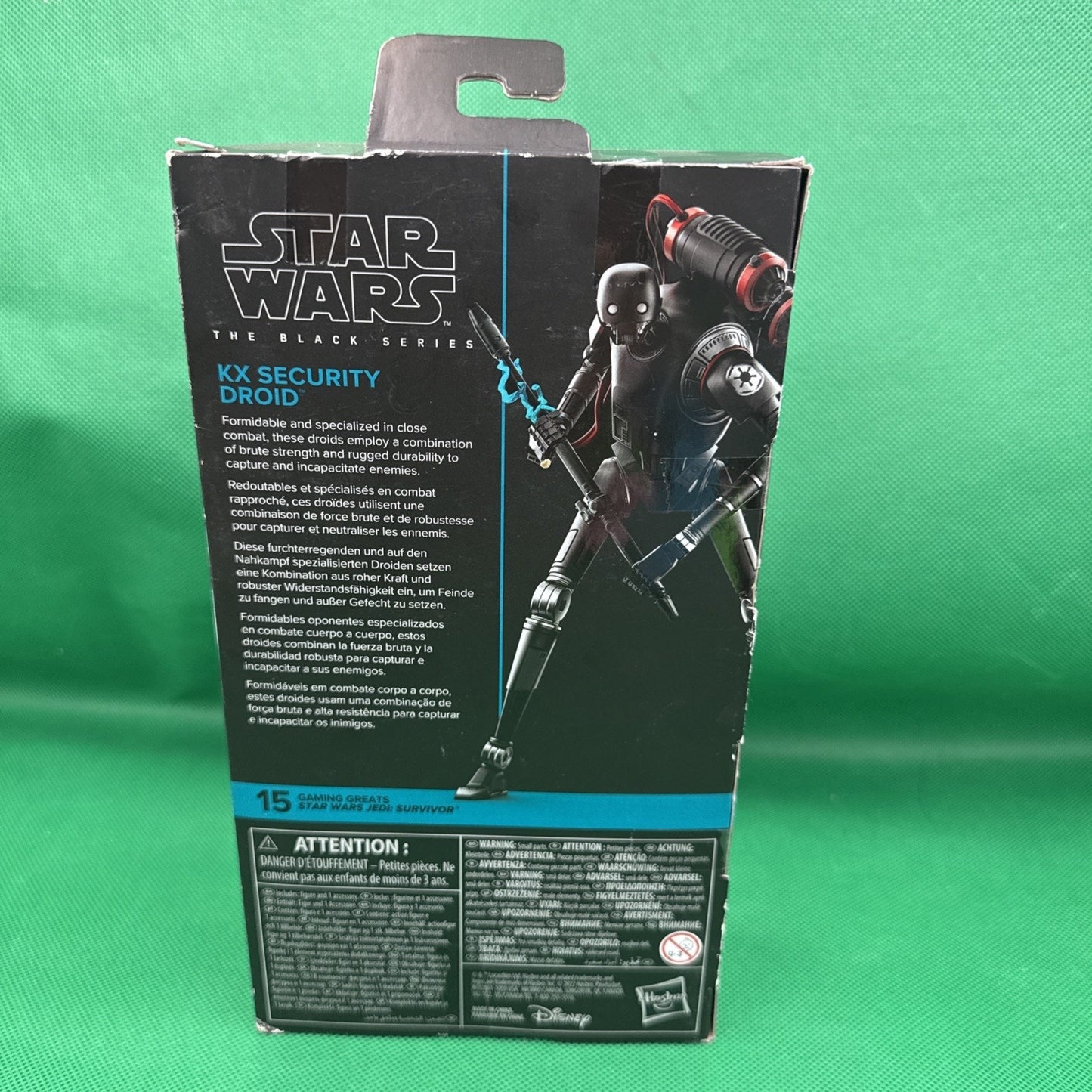 Star Wars The Black Series KX Security Droid Gaming Greats GameStop Exclusive