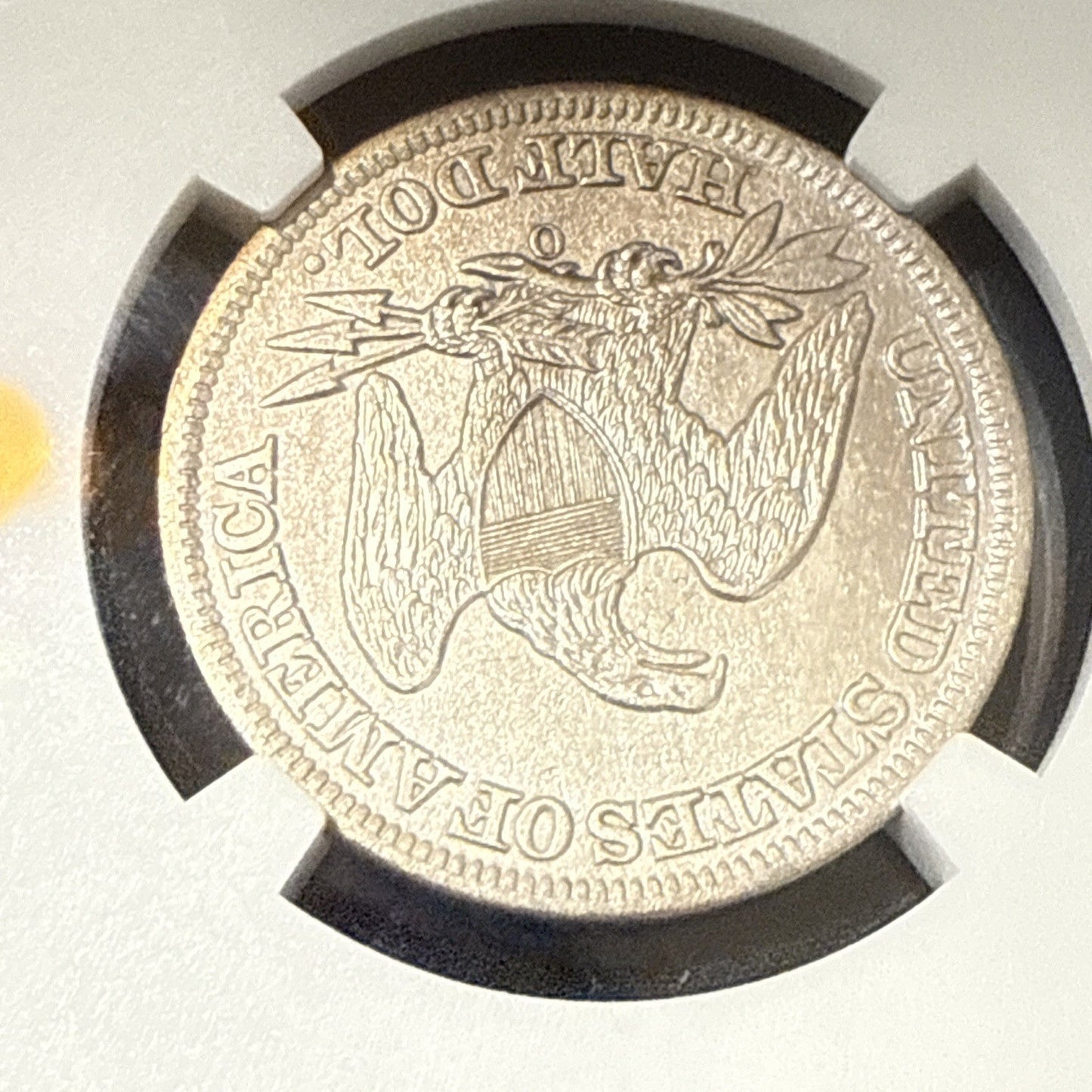 AU 1858 O 50c Seated Liberty Half Dollar SS Republic Shipwreck Treasure Coin - toyscardscomics