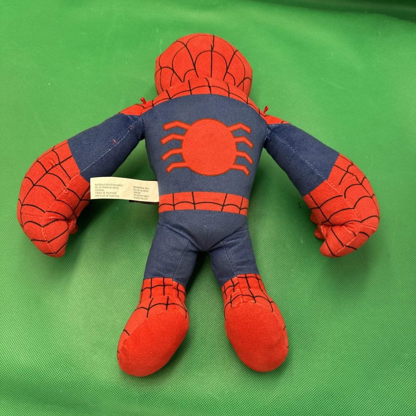 Mattel Spider-Man Bash N Brawl 14 plush W/ talking & sounds No Sound