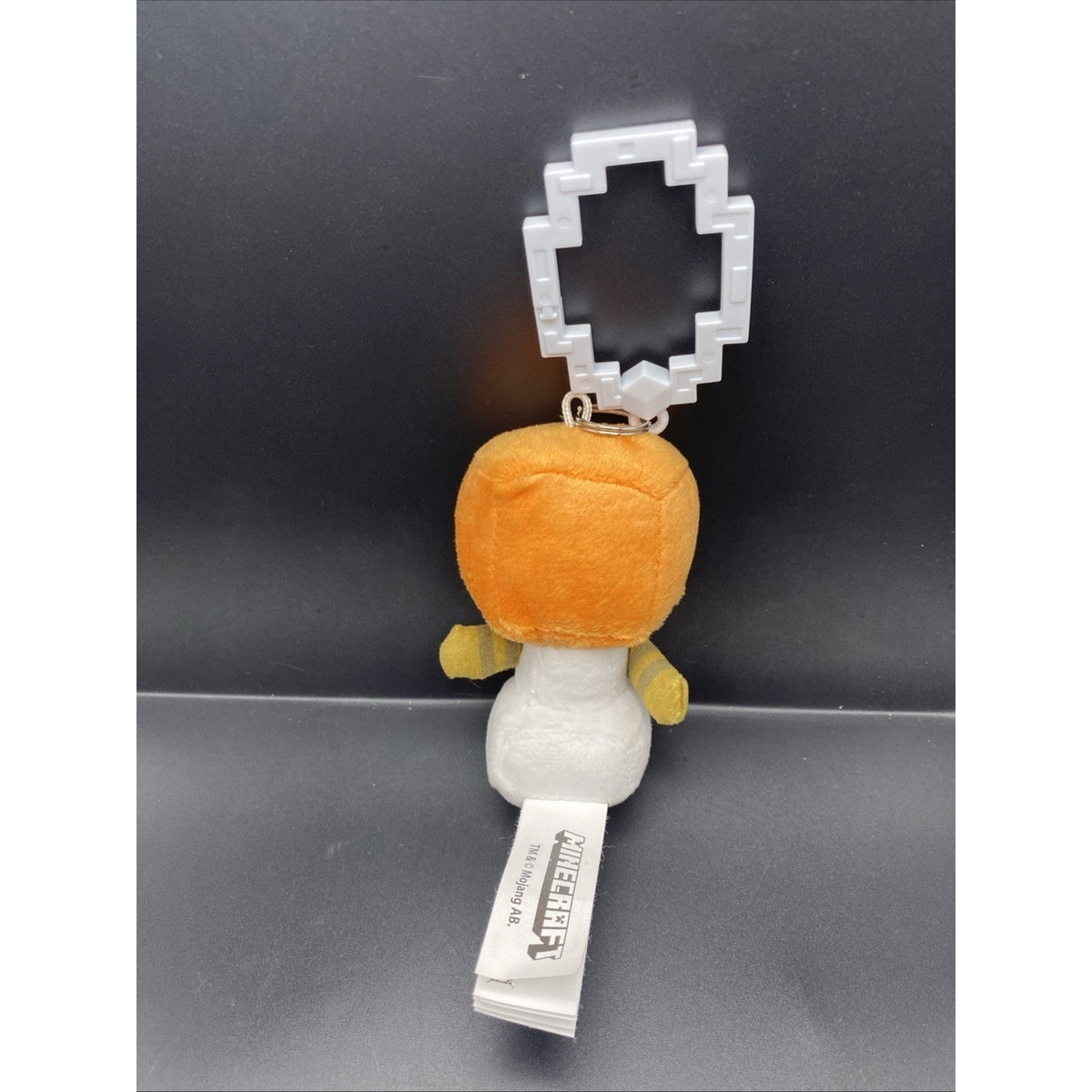 Minecraft Series 3 Plush Pumpkin Snow Golem - Blind Bag Backpack Clip Mojang