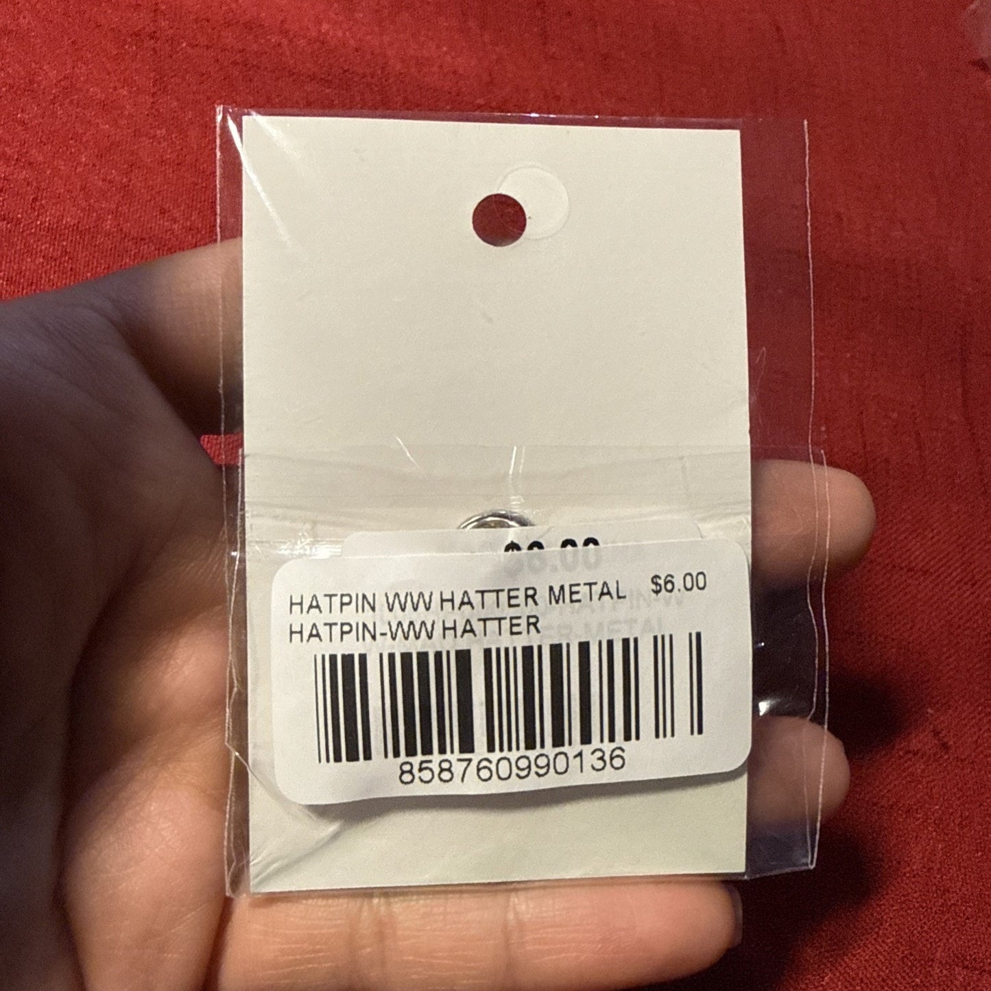 Hatpin WW Hatter Metal, Illuminarium Experiences New Sealed 1.5"
