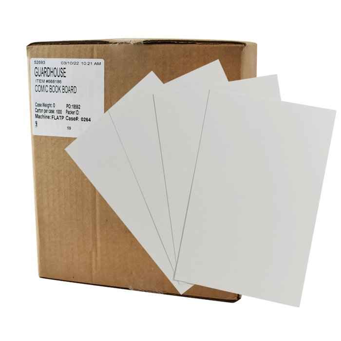 Current Comic Book Boards (6 3/4 x 10 1/2) Bulk 1000