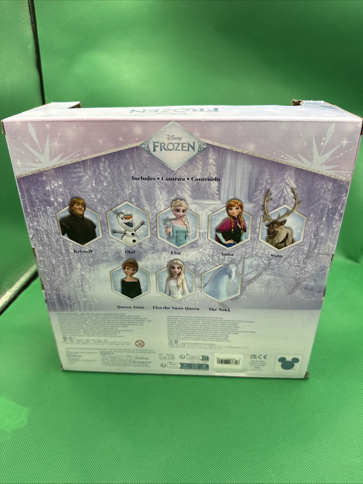 Disney Parks Frozen 2 Elsa Anna Olaf Sven Kristoff 8 pc Figurine Playset NEW - toyscardscomics