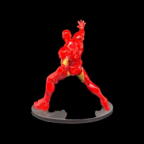 Disney Store Marvel Avengers IRON MAN Infinity War 3.5" Figure Cake Topper - toyscardscomics