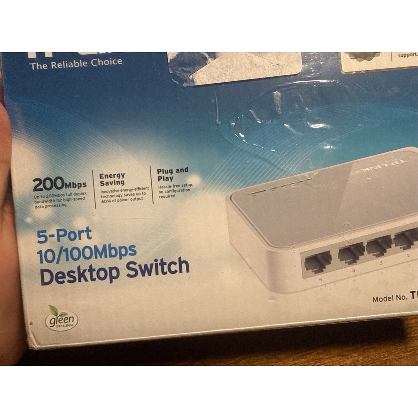 TP-LINK TL-SF1005D 5-Port 10/100Mbps Desktop Ethernet Switch - BRAND NEW