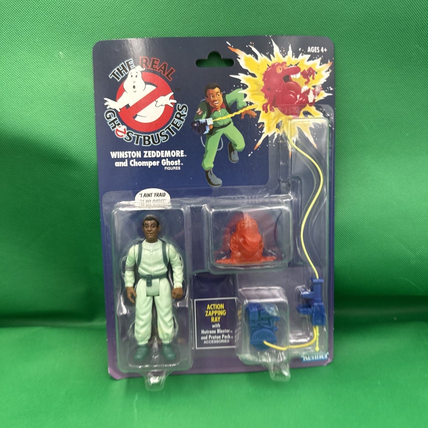 The Real Ghostbusters Winston Zeddemore Chomper Ghost Action Figure Kenner 2020