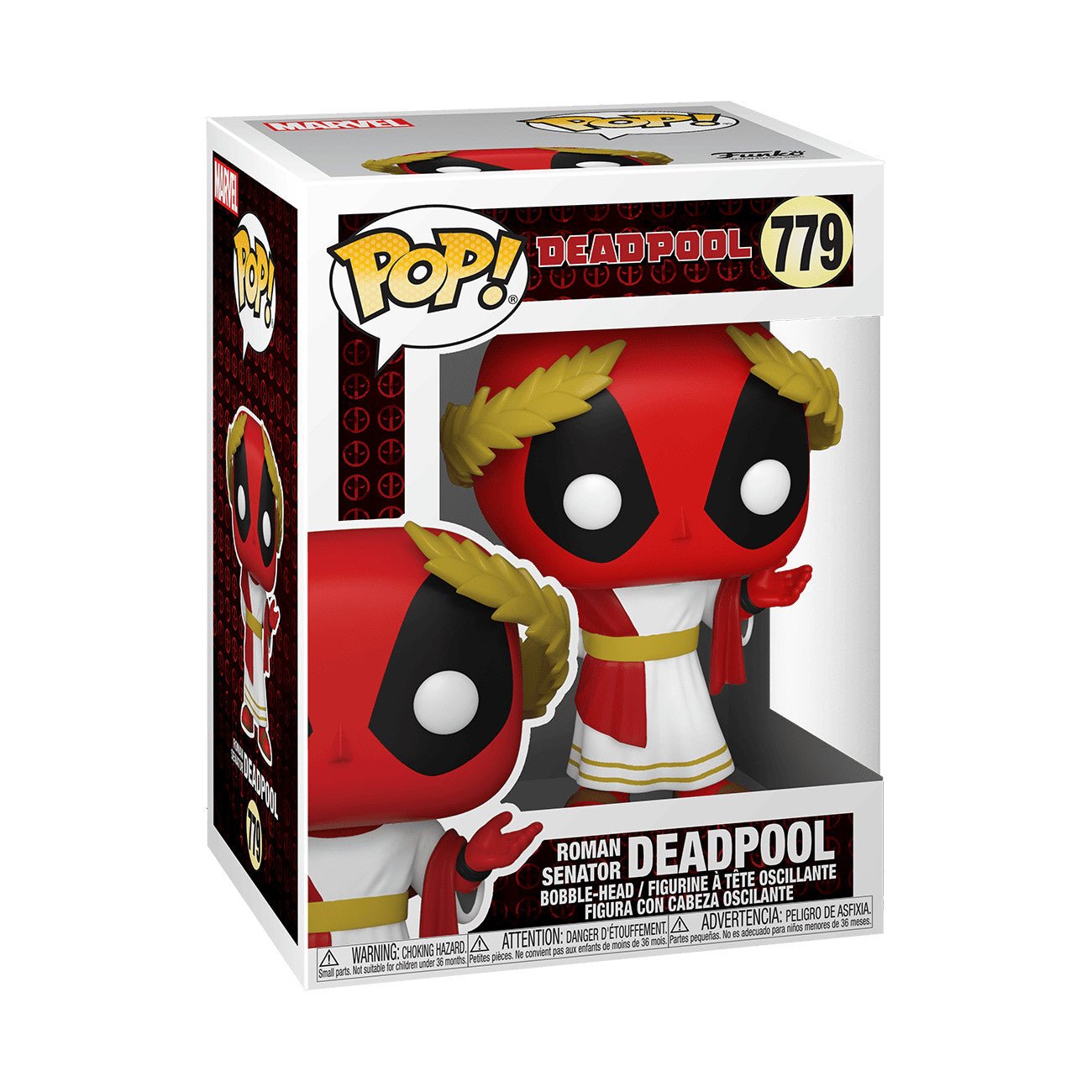Funko Pop! Vinyl: Marvel - Roman Senator Deadpool 779 - toyscardscomics
