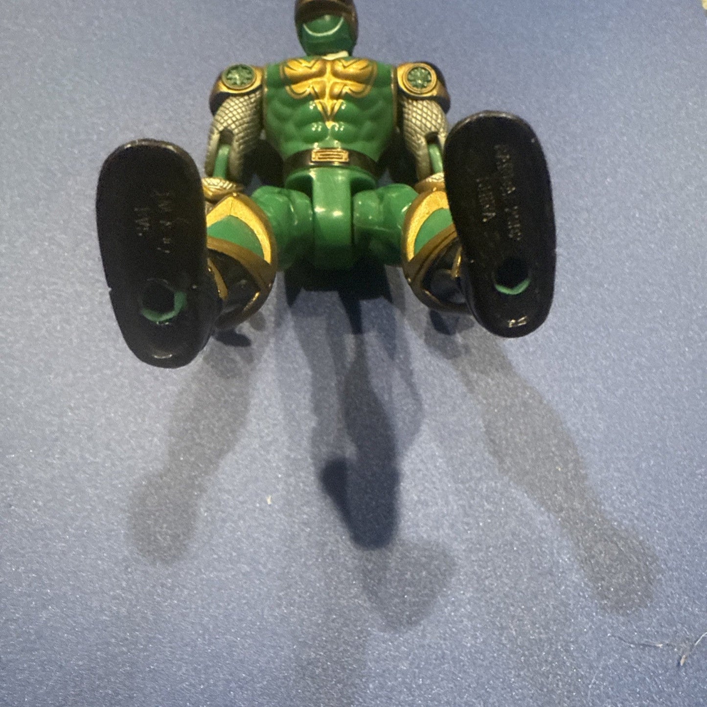 Green power ranger action figure 2002 Bandai 12703 - toyscardscomics
