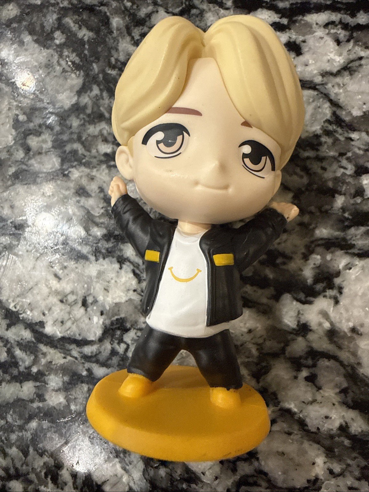 McDonald's Tinytan x BTS 2025 Throwback Jimin Figure Happy Meal - toyscardscomics