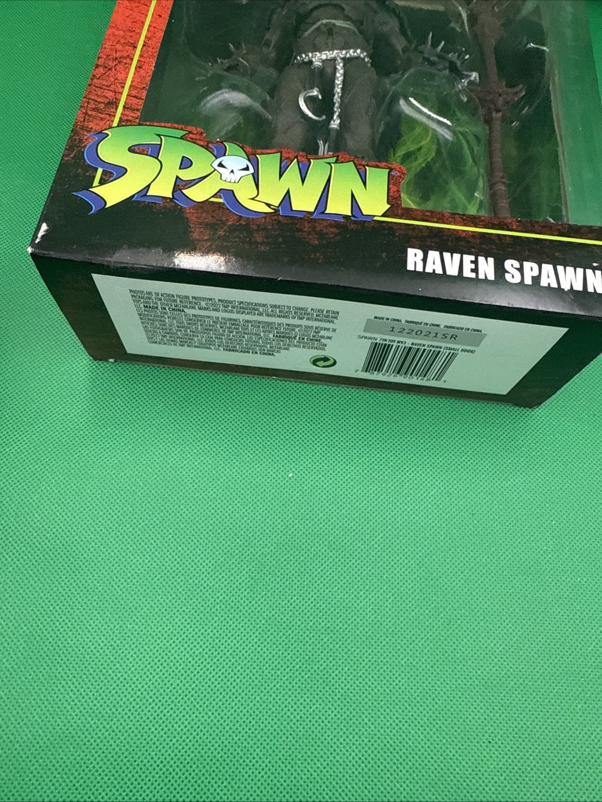 Mcfarlane Spawn 7 Inch Action Figure Wave 3 - Raven Spawn (Small Hook) NEW !!!!! - toyscardscomics