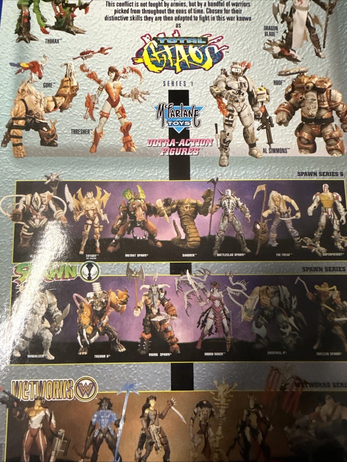 McFarlane Spawn Total Chaos Ultra Action Gore Pirate Harpoon Villain Figure 1996 - toyscardscomics