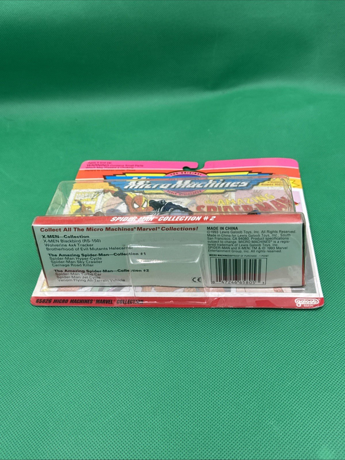 Micro Machines Spider - Man Collection 2 Miniature Scale The Amazing Spider - Man - toyscardscomics