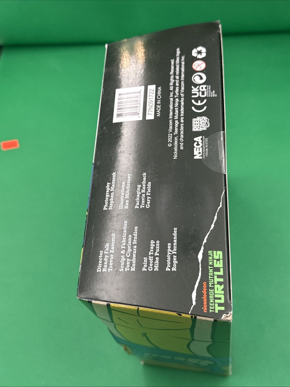 NECA TMNT Man Ray action figure Unopened Teenage Mutant Ninja Turtles - toyscardscomics