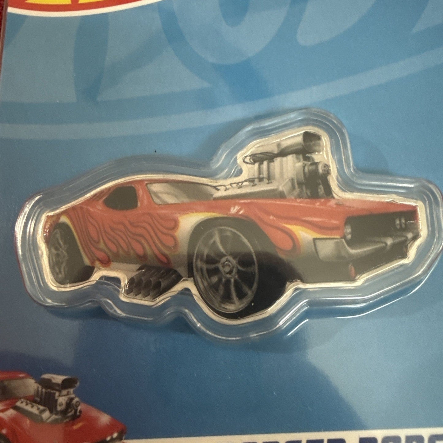 Pamp Suisse (2024) 1 oz silver bar 0.999 (Hot Wheels) - Rodger Dodger 1/3000 - toyscardscomics