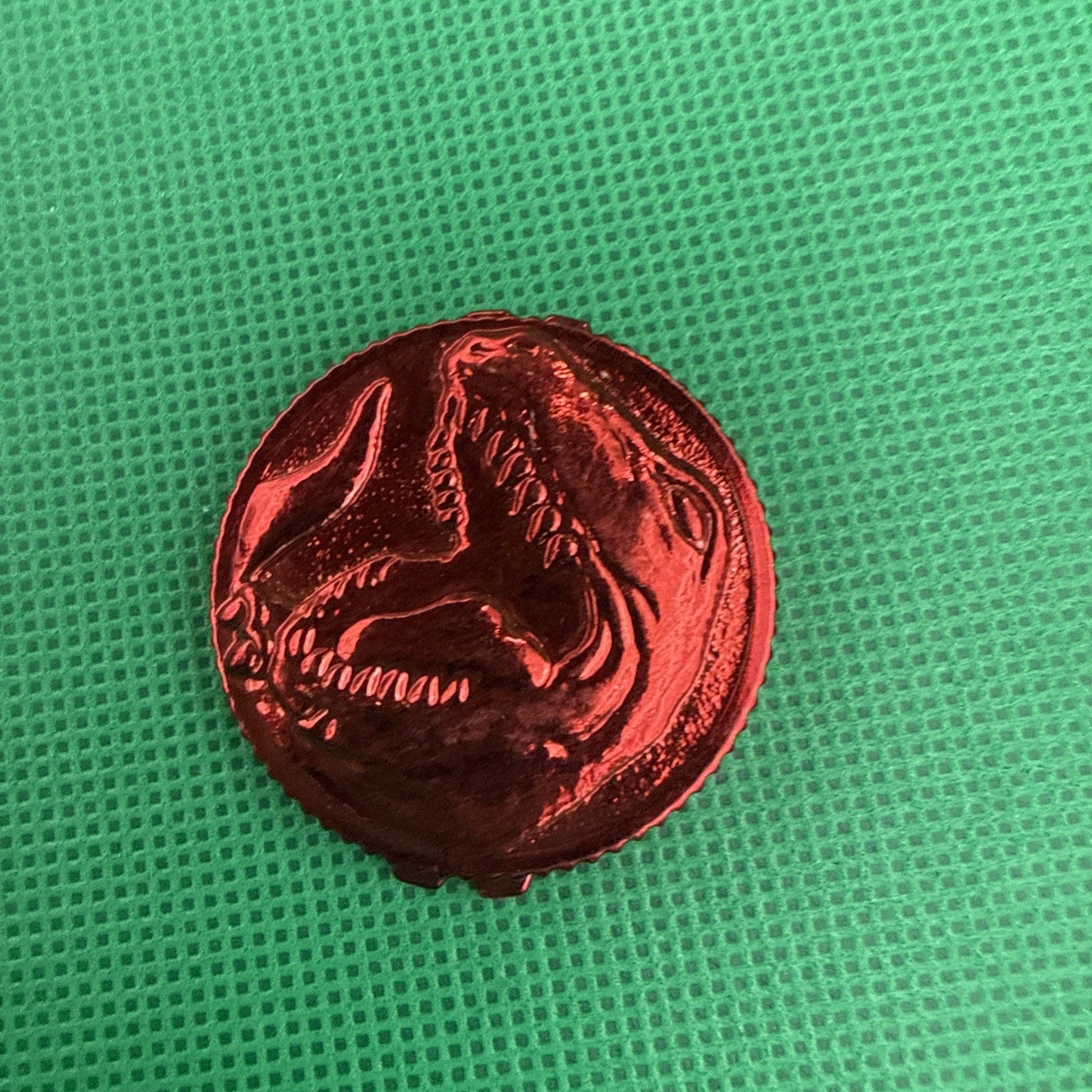 Red Mighty Morphin Power Rangers Metallic Movie Ranger Bandai 1995 - toyscardscomics