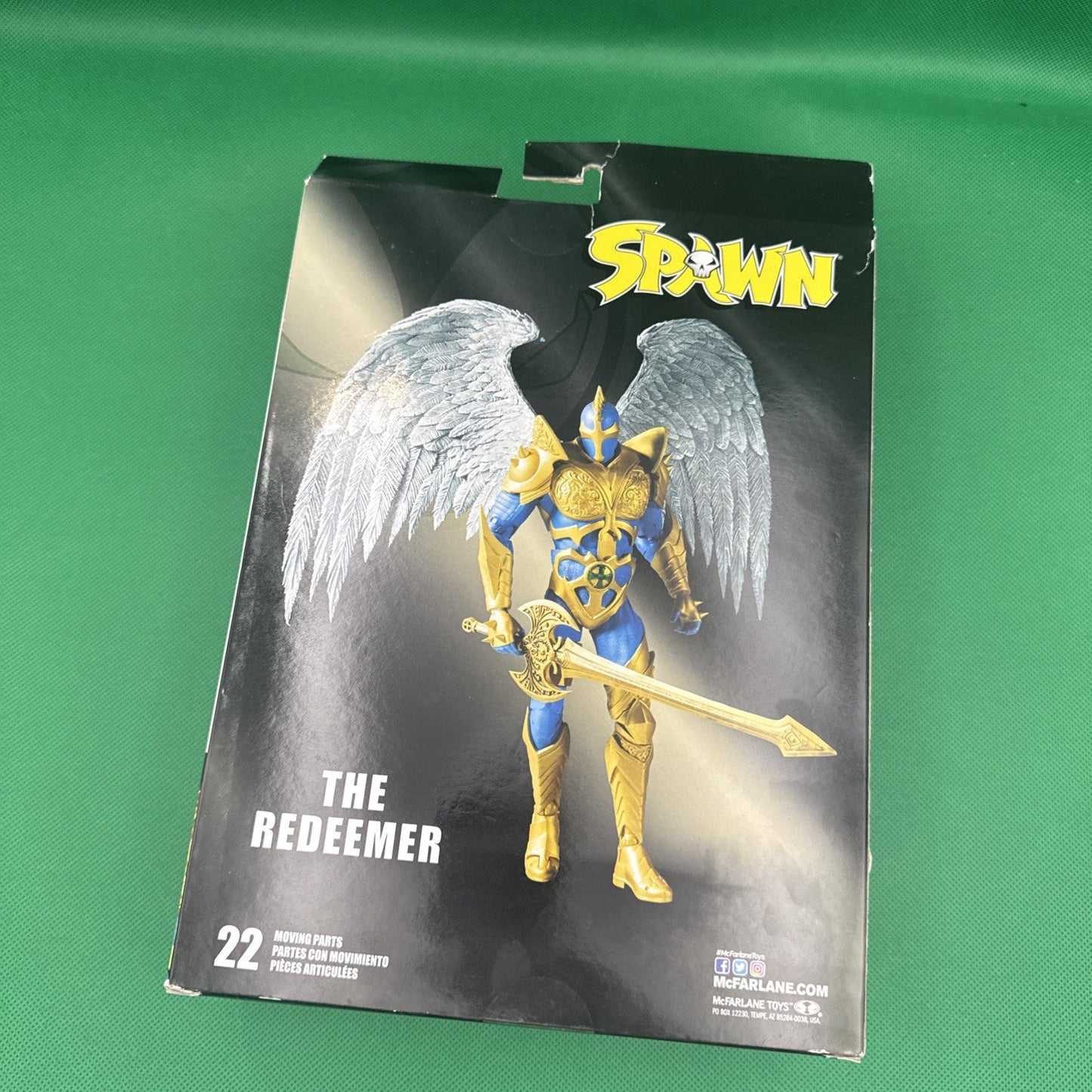 SPAWN THE REDEEMER 7" MCFARLANE TOYS 2021 TARGET EXCLUSIVE NEW - toyscardscomics