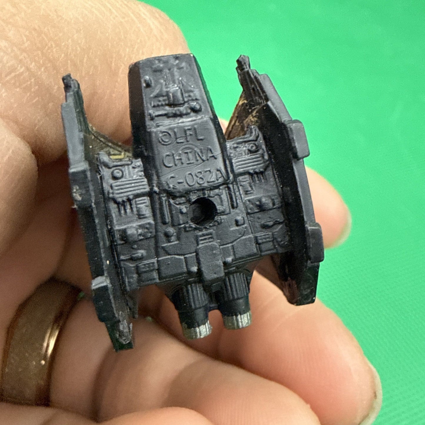 Star wars - LFL Loose Micro Machines - Kylo Ren's Command Shuttle - toyscardscomics