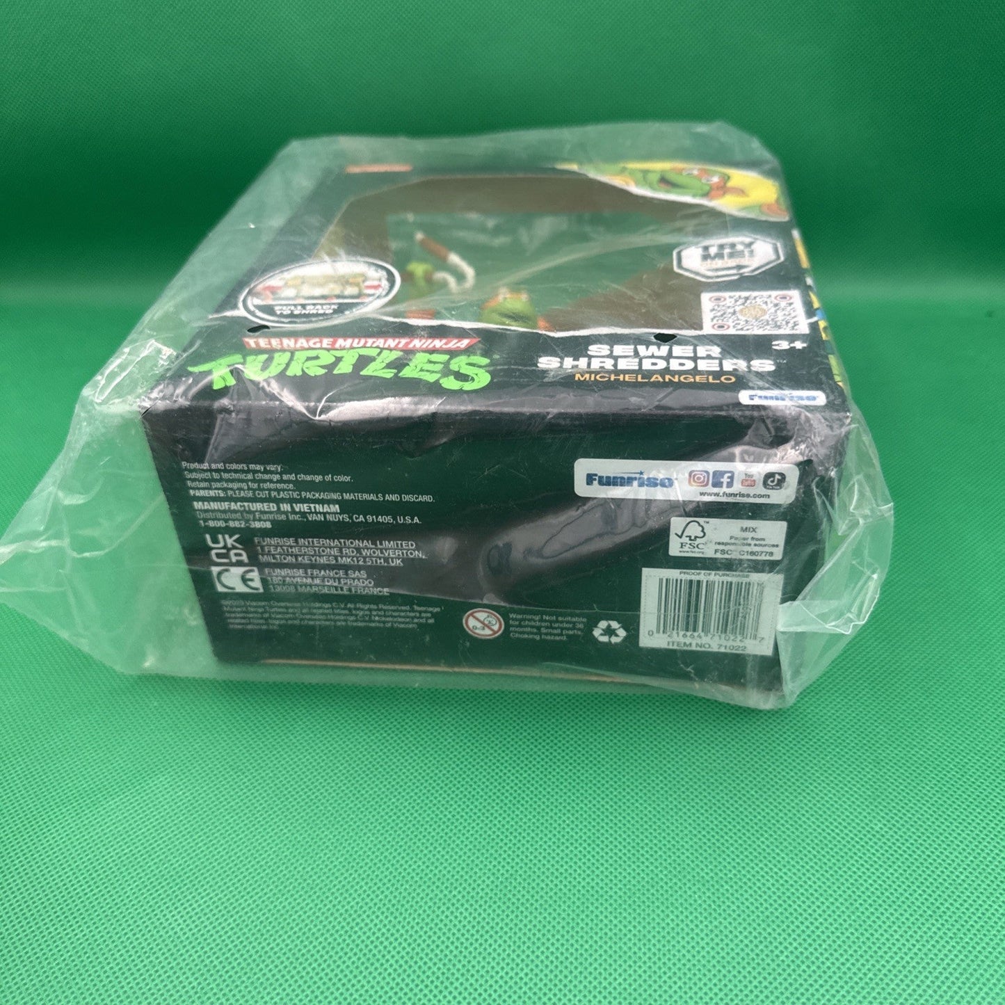 Teenage Mutant Ninja Turtles 5" Sewer Shredders Classic Edition Michelangelo NEW - toyscardscomics