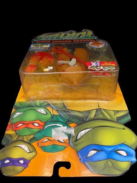 Teenage Mutant Ninja Turtles Foot Fire Mystic Action Figure NEW Vintage 2004 - toyscardscomics