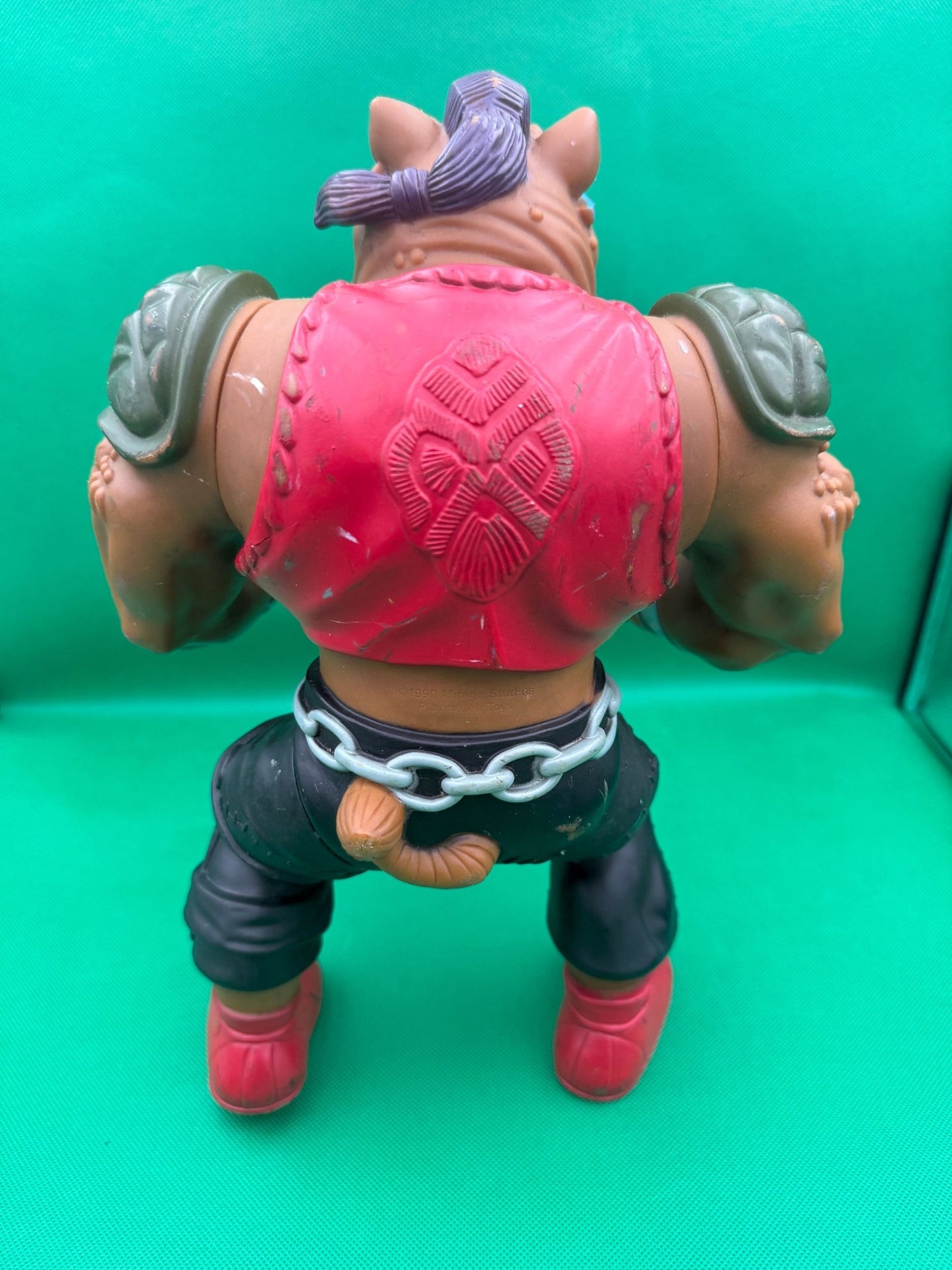 TMNT Ninja Turtles Bebop 13” Giant Action Figure Vintage Rare 1990 Playmates - toyscardscomics