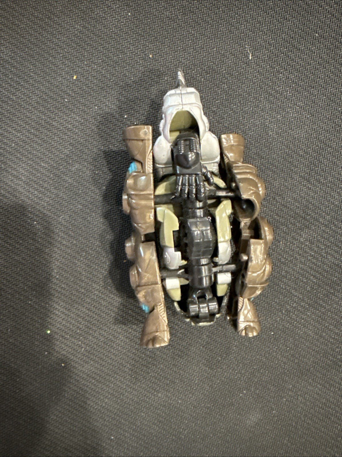 Transformers 2005 Cybertron Backstop Scout Class Figure Rhino Missing Key B16 - toyscardscomics
