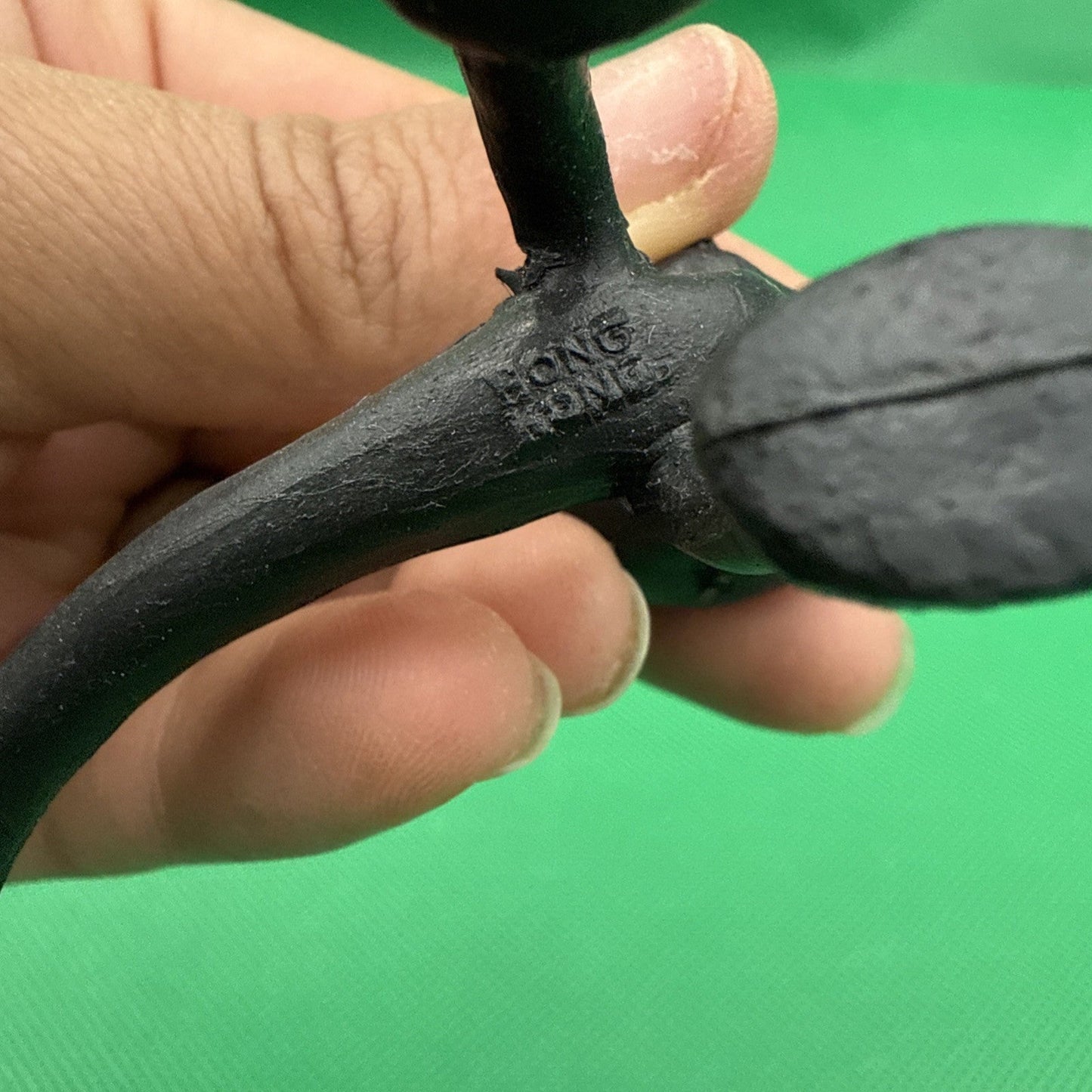 Vintage 1970s Brabo Bendem Bend Figure Toy Black Cat Halloween Flexible Poseable - toyscardscomics