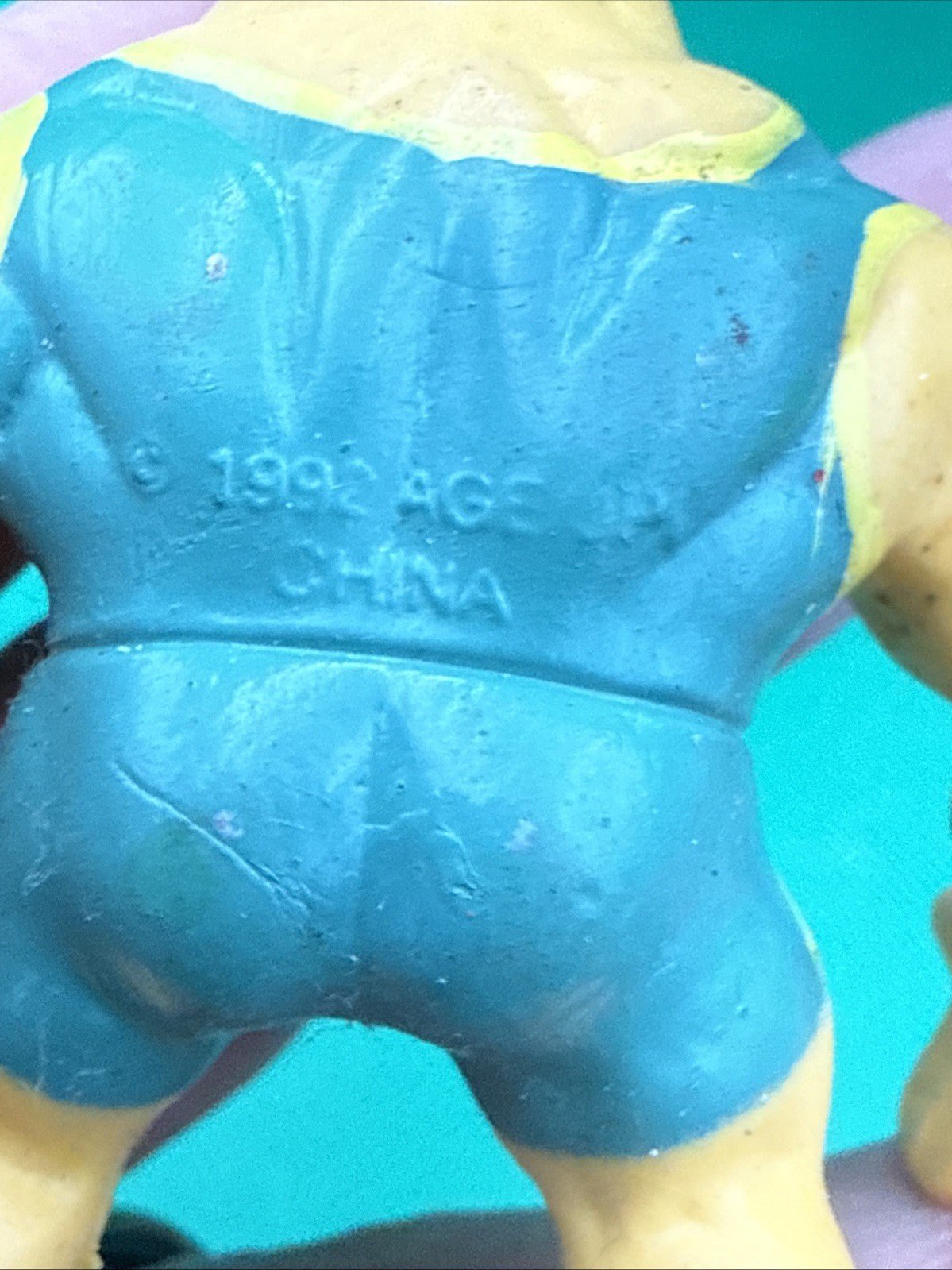 Vintage Snailiens Supersonic Shell Fighters PVC Figure 1992 - toyscardscomics